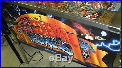 Williams Medieval Madness Pinball machine mint collector quality led exceptional