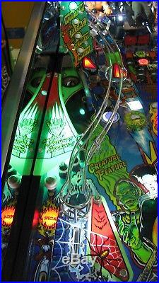 Williams Monster Bash Pinball machine treasure cove collector quality many mods