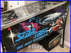 Williams Original Star Trek The Next Generation Pinball Machine In Great Shape