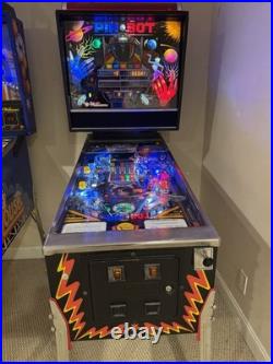 Williams PIN. BOT Pinball Machine 1987 LED Upgrades Restored/Updated