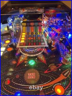 Williams PIN. BOT Pinball Machine 1987 LED Upgrades Restored/Updated