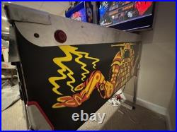 Williams PIN. BOT Pinball Machine 1987 LED Upgrades Restored/Updated