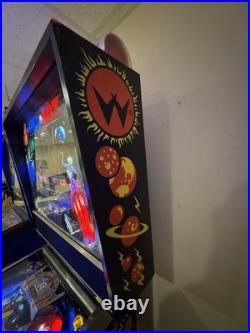 Williams PIN. BOT Pinball Machine 1987 LED Upgrades Restored/Updated
