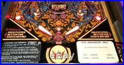 Williams Pinball Machine Fire! Gameroom Arcade Free Shipping