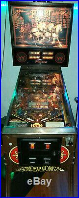 Williams Pinball Machine Fire! Gameroom Arcade Free Shipping