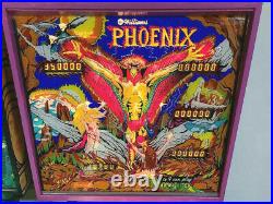 Williams Pinball Machine Phoenix Mancave Arcade Room Free Shipping