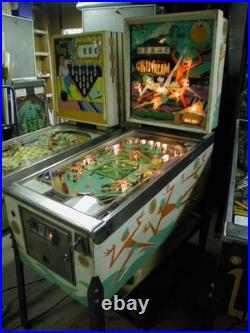 Williams Pinball Wall Art Gulf Stream 1972 Illuminated Arcade Decor