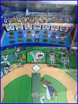 Williams Slugfest Pinball Baseball Machine with New Mother Board And graphics
