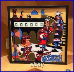 Williams Straight Flush 1970 Pinball Wall Art LED Backglass Arcade Decor