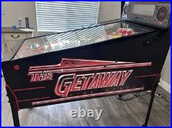 Williams The Getaway High Speed II Pinball Machine! Restored