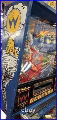 Williams Whirlwind Pinball Machine New Led Display