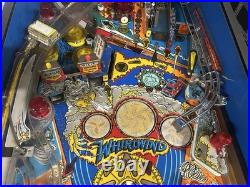 Williams Whirlwind Pinball Machine New Led Display