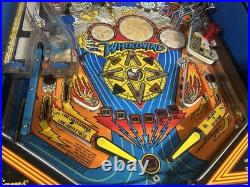 Williams Whirlwind Pinball Machine New Led Display