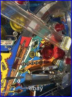 Williams Whirlwind Pinball Machine New Led Display