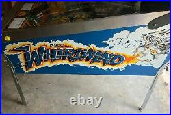 Williams Whirlwind Pinball Vintage from 1990