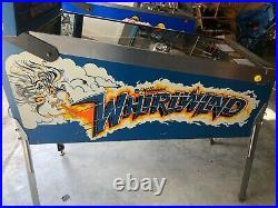 Williams Whirlwind Pinball Vintage from 1990