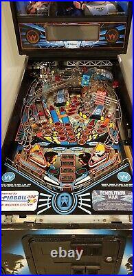 Williams Widebody Demolition Man Pinball 1994, Flawless Play Expert Restoration