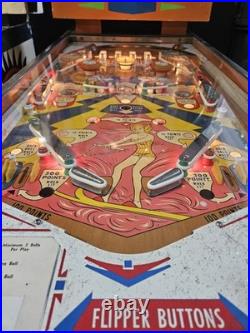 Wing Ding pinball machine Rare! Nice! Will Ship