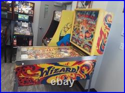 Wizard! By Bally Pinball Machine