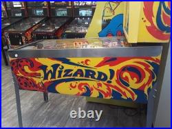Wizard! By Bally Pinball Machine