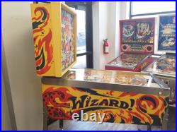 Wizard! By Bally Pinball Machine