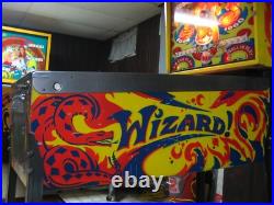 Wizard Pinball Machine 1975 Wizard Pinball Machine 1975