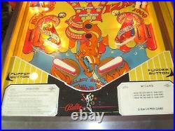 Wizard Pinball Machine 1975 Wizard Pinball Machine 1975