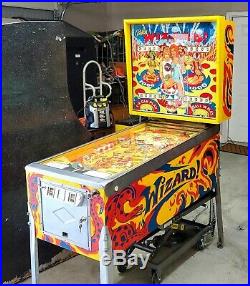 Wizard Pinball Machine Bally Coin Op Arcade 1975