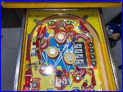 Wizard Tommy Pinball Machine Coin Op Bally 1975 Free Shipping