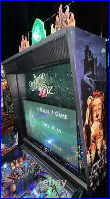 Wizard of Oz Pinball Machine Emerald City Limited Edition #391/1000 Jersey Jack