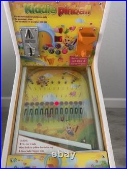 Working Kiddie Pinball Arcade Machine Excellent Condition with Keys & Balls
