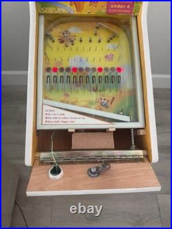 Working Kiddie Pinball Arcade Machine Excellent Condition with Keys & Balls