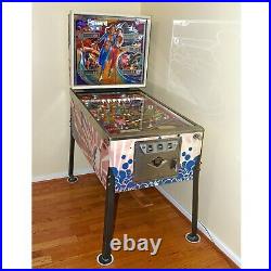 Working Wide Body Bally Future Spa Pinball Machine