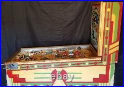 World Champ Woodrail Pinball Machine (Gottlieb) 1957 RESTORED