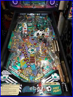 World Cup Soccer Pinball Machine by Bally-FREE SHIPPING