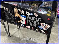 World Poker Tour Pinball Machine Stern Orange County Pinballs Free shipping World Poker Tour Pinball Machine Stern Orange County Pinballs Free shipping