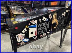 World Poker Tour Pinball Machine Stern Orange County Pinballs Free shipping World Poker Tour Pinball Machine Stern Orange County Pinballs Free shipping