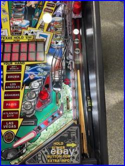 World Poker Tour Pinball Machine Stern Orange County Pinballs Free shipping World Poker Tour Pinball Machine Stern Orange County Pinballs Free shipping