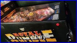 Wwf / Wwe Royal Rumble Pinball Machine Fully Restored Data East