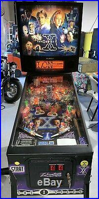 X-Files Pinball Machine By Sega Coin Op Aliens Extraterrestrial UFO