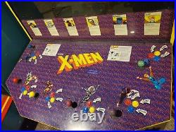 X-MEN ARCADE MACHINE by KONAMI 1992 6 PLAYER RARE