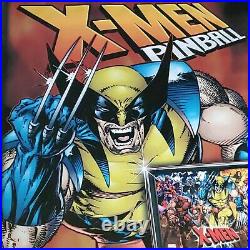 X-Men Stern Pinball Banner Vinyl Gameroom Superhero Arcade Marvel Wolverine