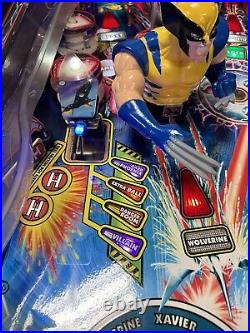 X-men Pro Pinball Machine Stern Dealer Plays Great Full Leds