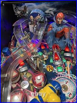 X-men Pro Pinball Machine Stern Dealer Plays Great Full Leds