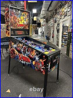 X-men Pro Pinball Machine Stern Dealer Plays Great Full Leds