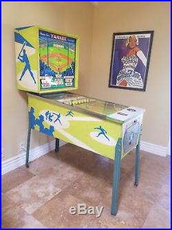 YANKEE BASEBALL CineMasterpieces 1969 VINTAGE PINBALL MACHINE GAME NY YANKEES