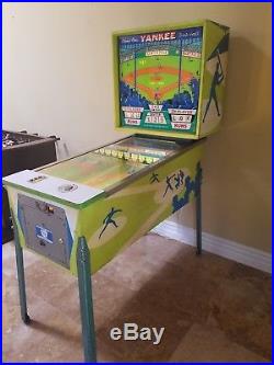 YANKEE BASEBALL CineMasterpieces 1969 VINTAGE PINBALL MACHINE GAME NY YANKEES