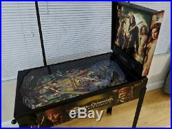 ZIZZLE Pirates of the Caribbean Dead Mans Chest Pinball Machine FREE SHIPPING