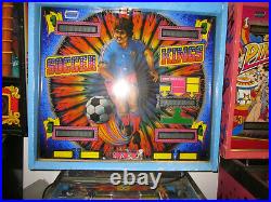 Zaccaria Soccer Kings Pinball Machine Awesome