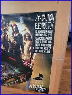 Zizzle Pirates of The Caribbean Arcade Pinball (3/4 Scale) NEW FACTORY SEALED